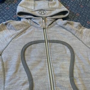 Lululemon Scuba full zip hoodie in ‘Denim Slate/Slate’